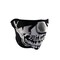Balboa WNFM023H Neoprene half Face Mask Chrome Skull
